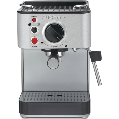 Cuisinart 15-Bar Stainless Steel Espresso Maker - Refurbished w/ Aroma Milk Frother