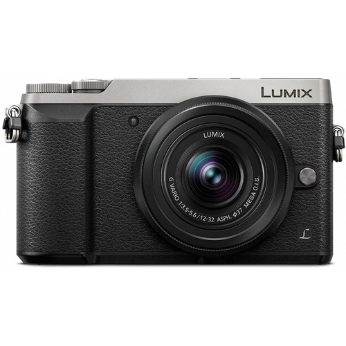 Panasonic LUMIX GX85 4K Mirrorless Interchangeable Lens Cam w/ 12-32mm - Silver - OPEN BOX
