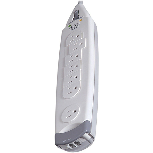 Belkin 7-Outlet SurgeMaster Home Series with Phone Protection 6' Cord - F9H710-06