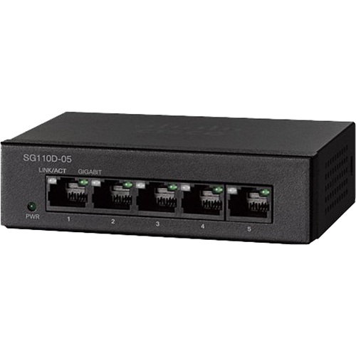Cisco SG110D05 5 Port Gigabit Switch