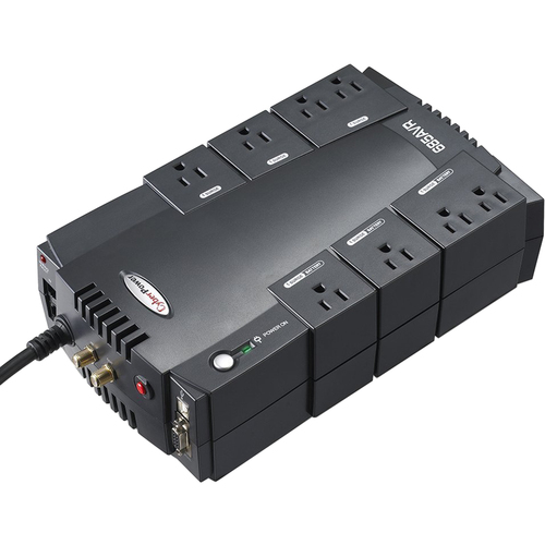 CyberPower 685VA 390W Uninterruptible Power Supply with AVR - CP685AVR