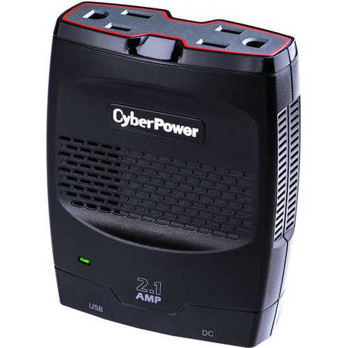 CyberPower 175W Power Inverter with 2.1A USB Charger - CPS175SURC1