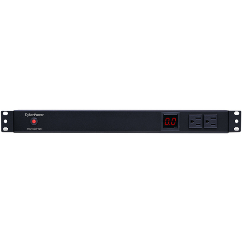 CyberPower 15A 1U Metered Power Distribution Unit with 14-Outlet - PDU15M2F12R