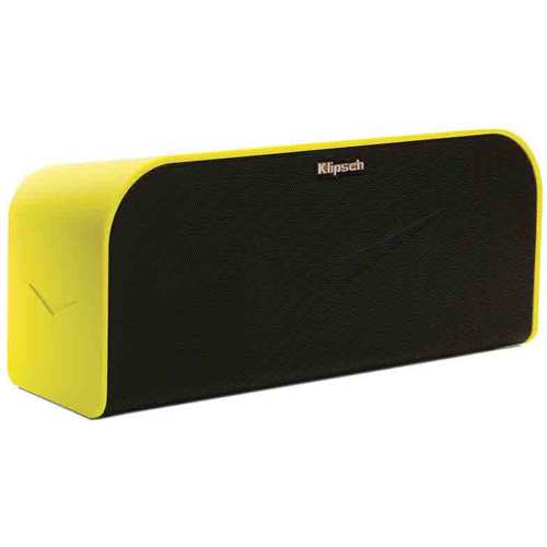 Klipsch Music Center KMC 1 Portable Speaker System - Yellow- REFURBISHED