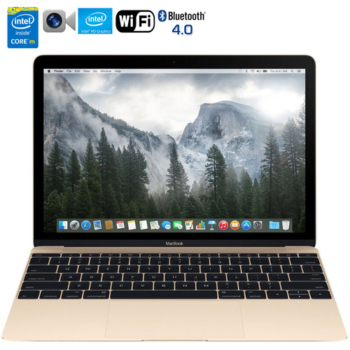 Apple MacBook MK4M2LL/A 12` Laptop w/ Retina Display 256GB (Gold) - Refurbished