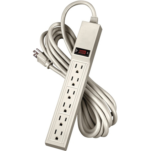 Fellowes 6 Outlet Strip with 15' Cord