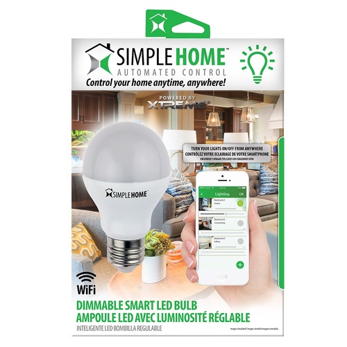 Simple Home Dimmable Smart Wifi LED Bulb