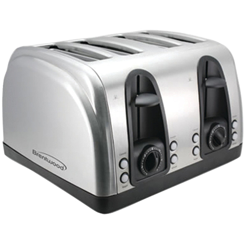 Brentwood 4 Slice Toaster SS