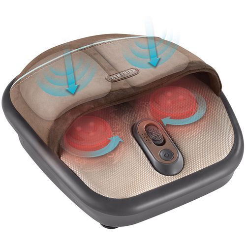 HoMedics Air Compression + Shiatsu Foot Massager with Heat - FMS-275H