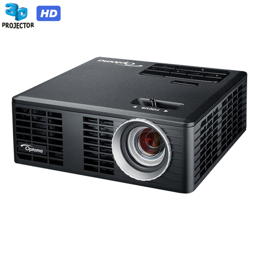 Optoma WXGA 700 Lumen 3D Ready Portable DLP LED Projector with HDMI Refurbished