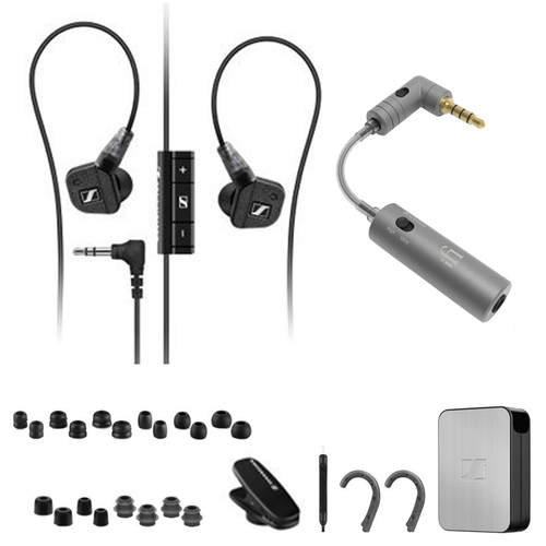 Sennheiser Premium Audiophile Ear-Canal Headphones with Tunable 504173 w/ iFi Audio iEMATCH