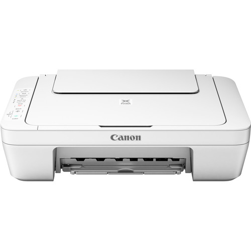 Canon PIXMA MG3020 Wireless Photo All-in-One Inkjet Printer (White)