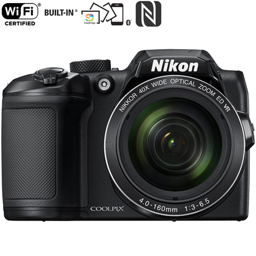 Nikon COOLPIX B500 16MP 40x Optical Zoom wifi Digital Camera - Refurbished