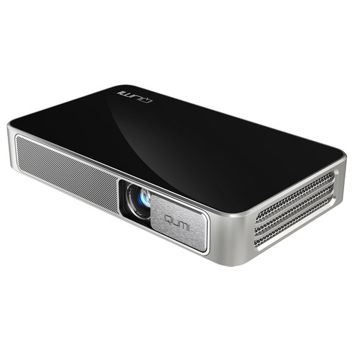 Vivitek Qumi Q3 Plus 500 Lumen Ultra HD 720p Pocket DLP Projector with Wi-Fi (Black)