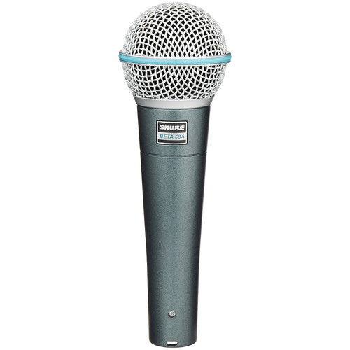 Shure BETA 58A Supercardioid Dynamic Microphone with High Output Neodymium Element