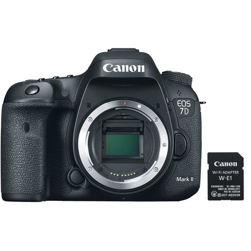 Canon EOS 7D Mark II 20.2MP Digital SLR Camera Wi-Fi Adapter Kit