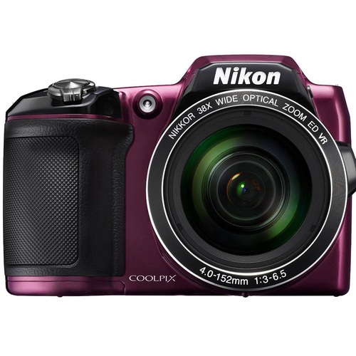 Nikon COOLPIX L840 16MP 38x Opt Zoom Digital Camera (Plum) Refurbished