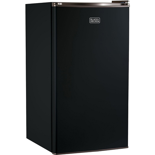Black & Decker  Compact Refrigerator Energy Star Single Door Mini Fridge with Freezer - BCRK32B
