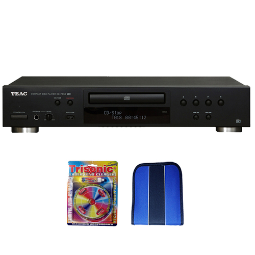 Teac CD Player w/ USB Port (Black) - Essentials Bundle