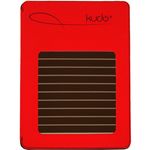 Kudo Solar Case with HDMI for iPad2 / iPad3 - Red - OPEN BOX