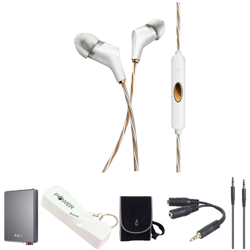Klipsch X6i In-Ear Headphones (White) with Headphone Kit