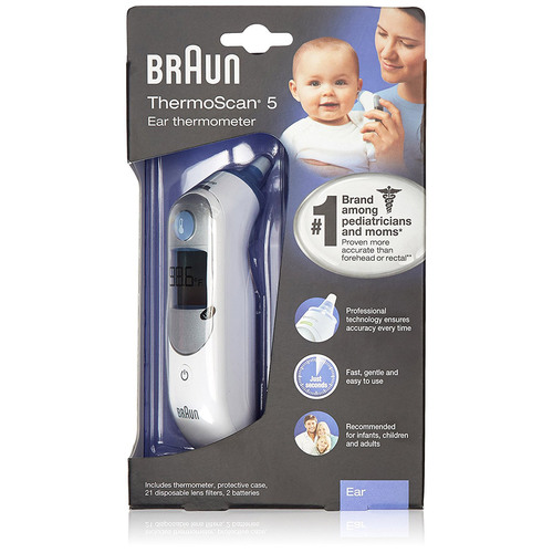 Braun ThermoScan 5 Ear Thermometer - IRT6500US