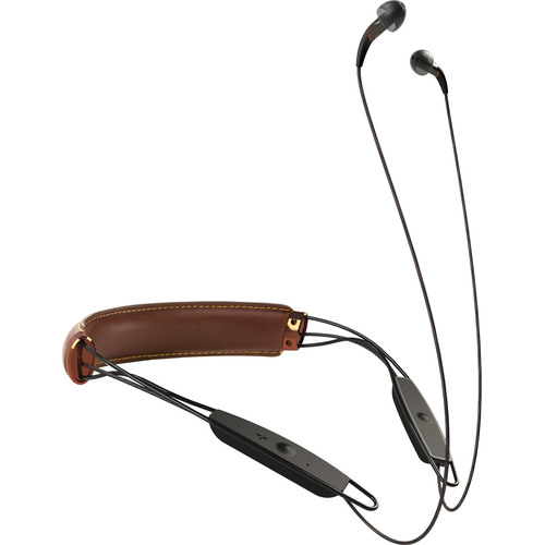 Klipsch X12 Bluetooth Neckband Headphones (Brown Leather) - 1062797