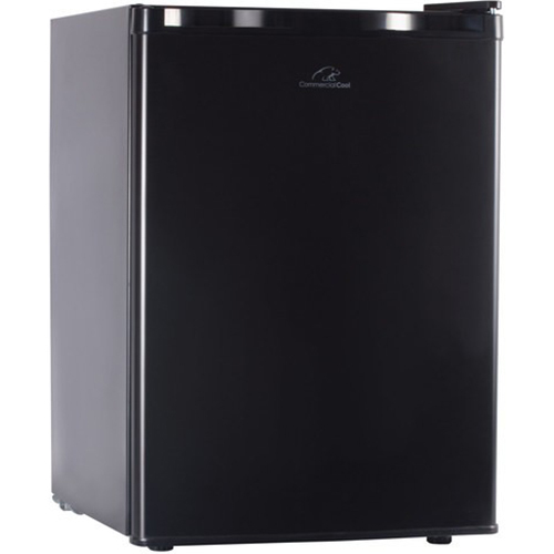 Commercial Cool CC 2.6 cuFt Compact Refrigerator Mini Bar Office Fridge Freezer - Black