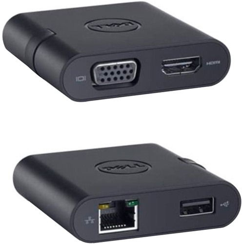Dell USB 3.0 to HDMI VGA Ethernet USB 2.0 Adapter - 470-ABHH