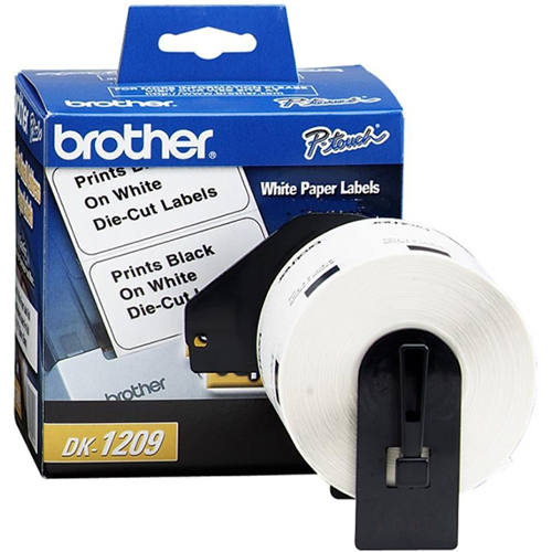 Brother Small Address Paper Label Roll - DK1209