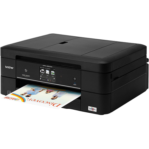 Brother WorkSmart MFC-J880DW Compact All-in-One Wireless Inkjet Printer (Black)