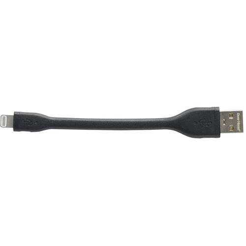 Gear Head 5` Flexible USB to Lightning Cable in Black - LC5000BLK