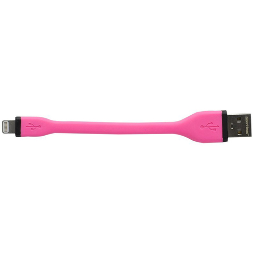 Gear Head 5` Flexible USB to Lightning Cable in Pink - LC5000PNK