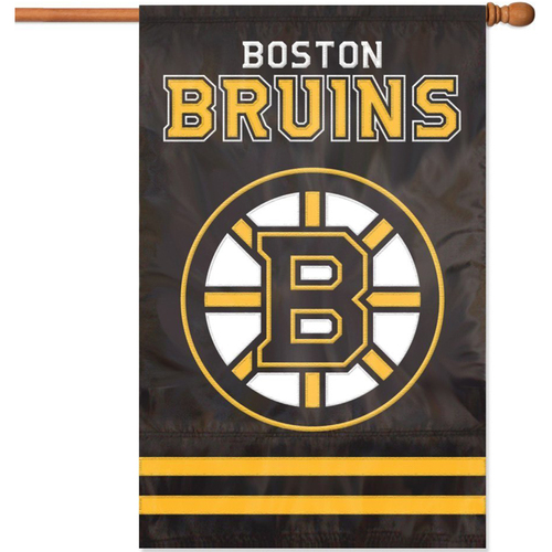 Party Animal Bruins Applique Banner Flag - AFBRU