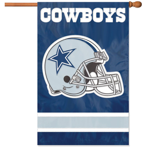 Party Animal Dallas Cowboys Applique Banner Flag - AFDA