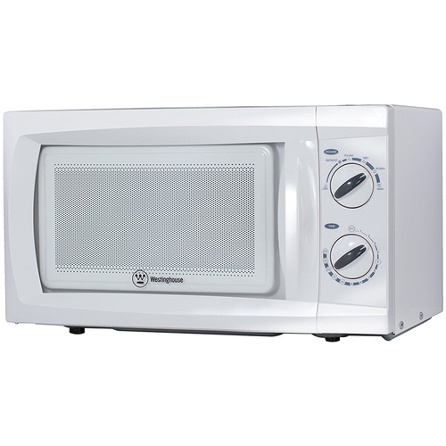 Westinghouse 0.6 Cu. Ft. 600W Counter Top Rotary Microwave Oven in White - WCM660W