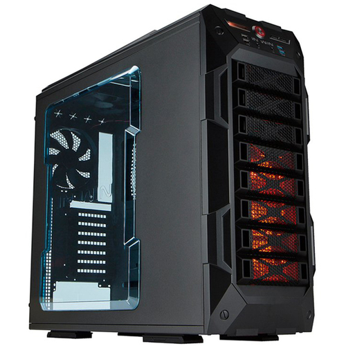 Inwin Development SECC ATX Full Tower Computer Case ATX 12V/EPS - GRone (Black)