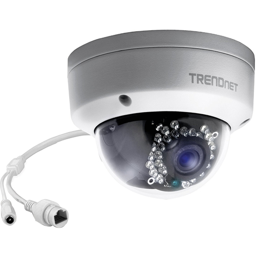 TRENDnet Indoor/Outdoor Dome Style, PoE IP Night Vision Camera, TV-IP311PI