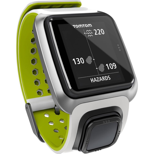 TomTom Golfer GPS Watch in Dark White and Bright Green - 1RG0.001.01