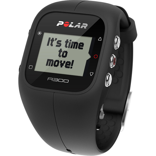 Polar A300 Fitness Tracker, Activity Monitor with Heart Rate (Black) 90051951
