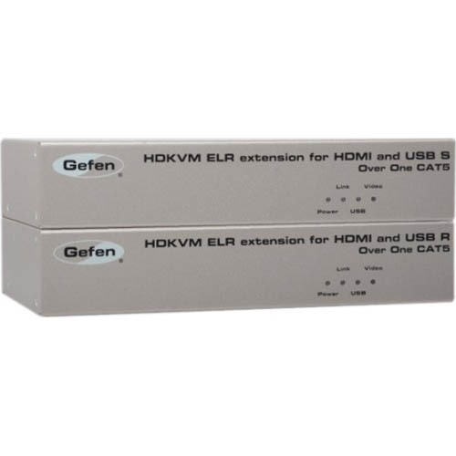 Gefen HDKVM ELR Extender for HDMI and USB over One CAT5 - EXT-HDKVM-ELR