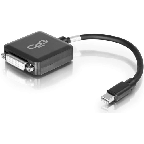 C2G 8-Inch Mini DisplayPort to DVI-D Adapter Converter - Male to Female Active 54311