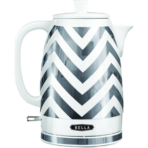 Bella 1.8L Electric Ceramic Tea Kettle - 7.5 Cup Capacity - Detachable Base