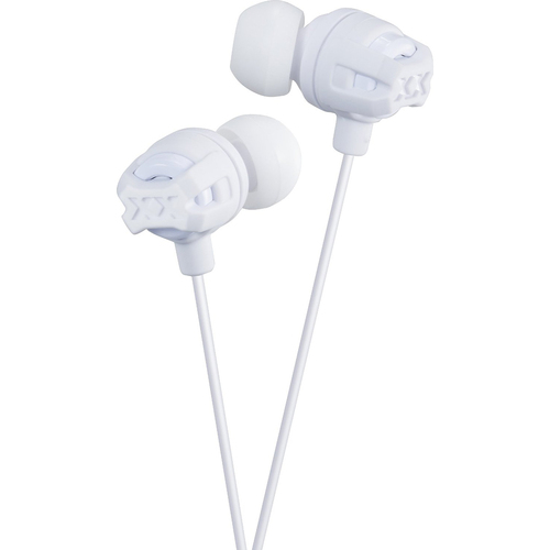 JVC XX Inner Ear Headphones (White) - HAFX101W