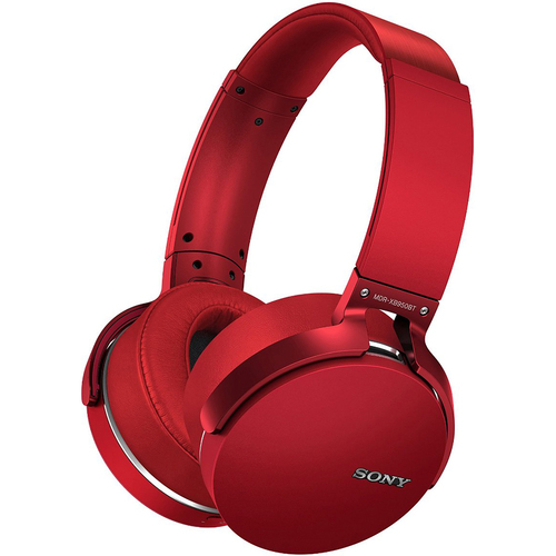 Sony XB950BT Extra Bass Bluetooth Headphones - Red - OPEN BOX