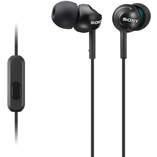 Sony Step-Up EX Series In-Ear Headphones in Black - MDREX110APB - OPEN BOX