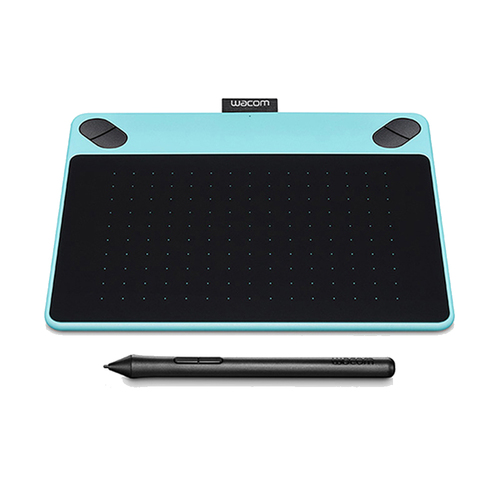 Wacom Intuos Draw Creative Pen Tablet CTL490DB- Small Blue - Certified Refurbished