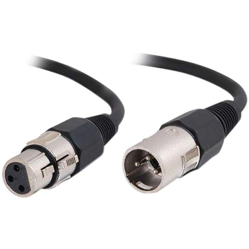 C2G 40060 Pro-Audio XLR Male to XLR Female Cable (12 Feet)