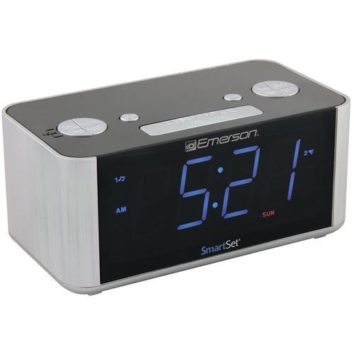 Emerson  SmartSet Alarm Clock Radio - CKS1708