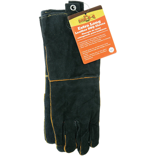 Mr. Bar-B-Q Long Leather BBQ Gloves 40113X